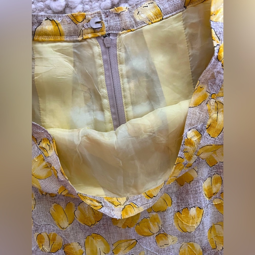 Vintage chiffon skirt - Picture 2 of 5